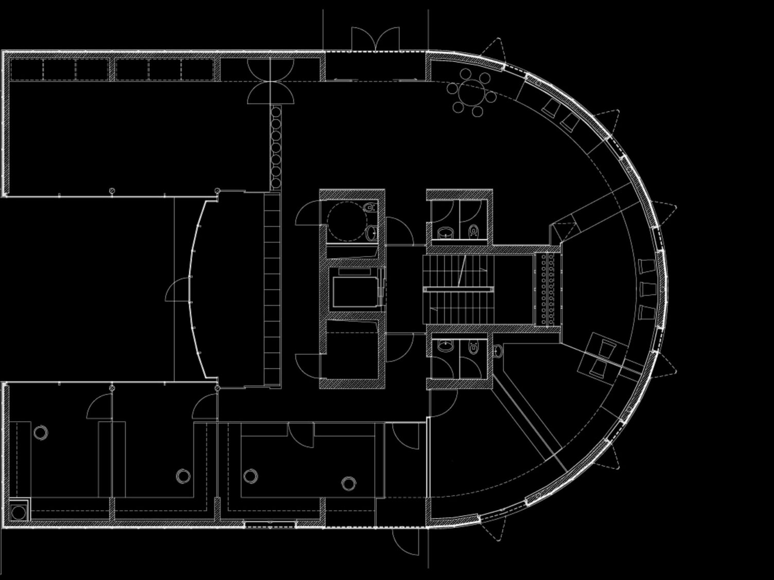 Markus Pernthaler Architekten - Flughafen Tower Graz - Plan © Ott