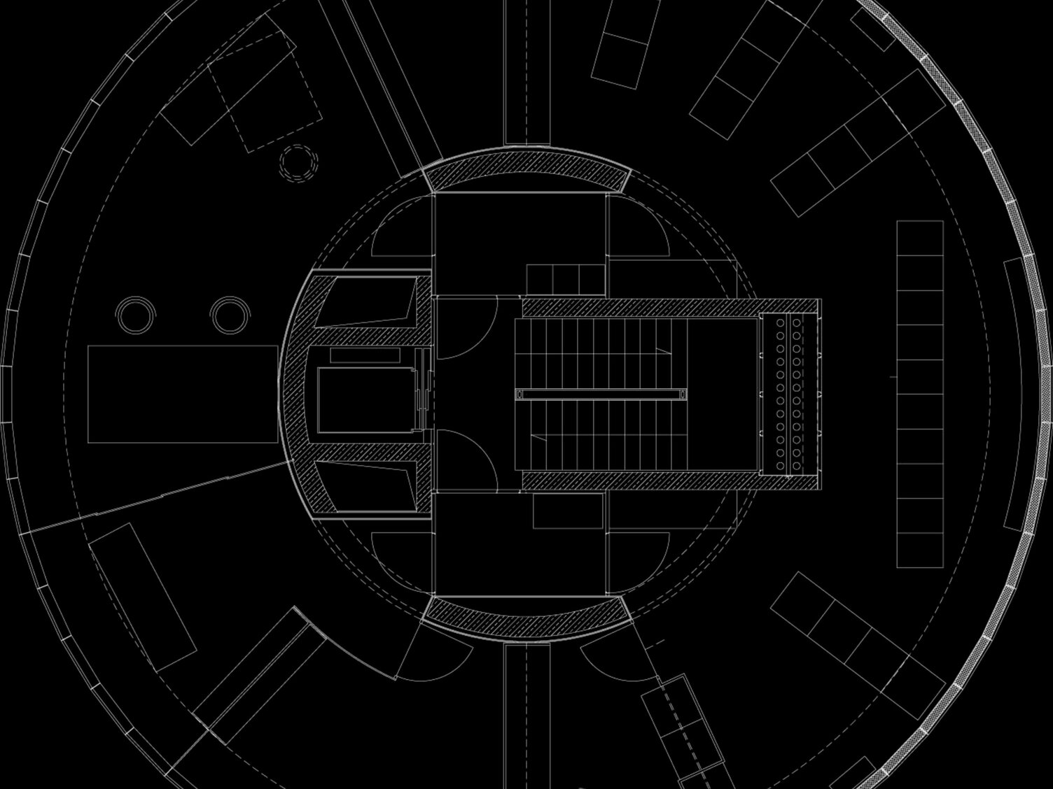 Markus Pernthaler Architekten - Flughafen Tower Graz - Plan © Ott