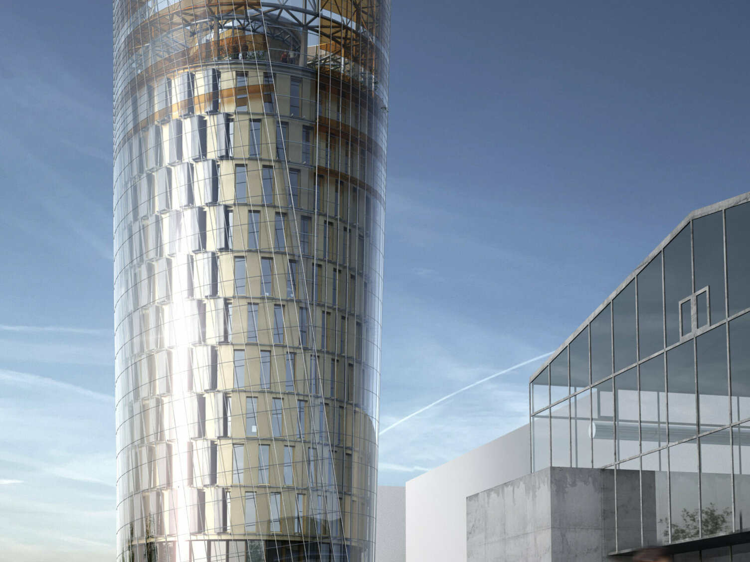 Markus Pernthaler Architekten - Science Tower - Render © Uwalkin