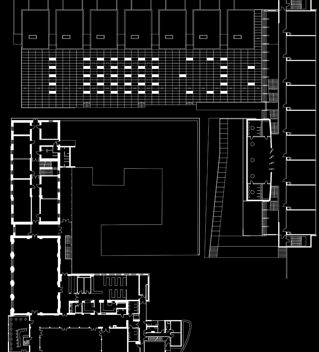 Markus Pernthaler Architekten - Landesberufsschule Bad Gleichenberg - Grundriss OG - Foto © Paul Ott