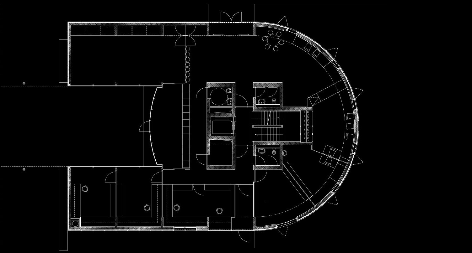 Markus Pernthaler Architekten - Flughafen Tower Graz - EG