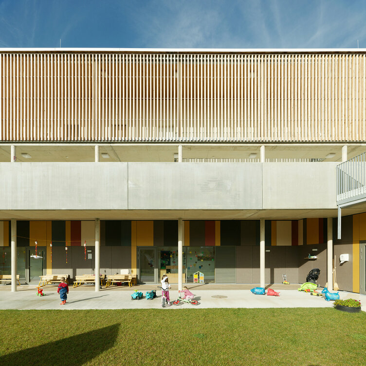 Markus Pernthaler Architekten - Wohnquartier St. Vinzenz - Foto © Ott