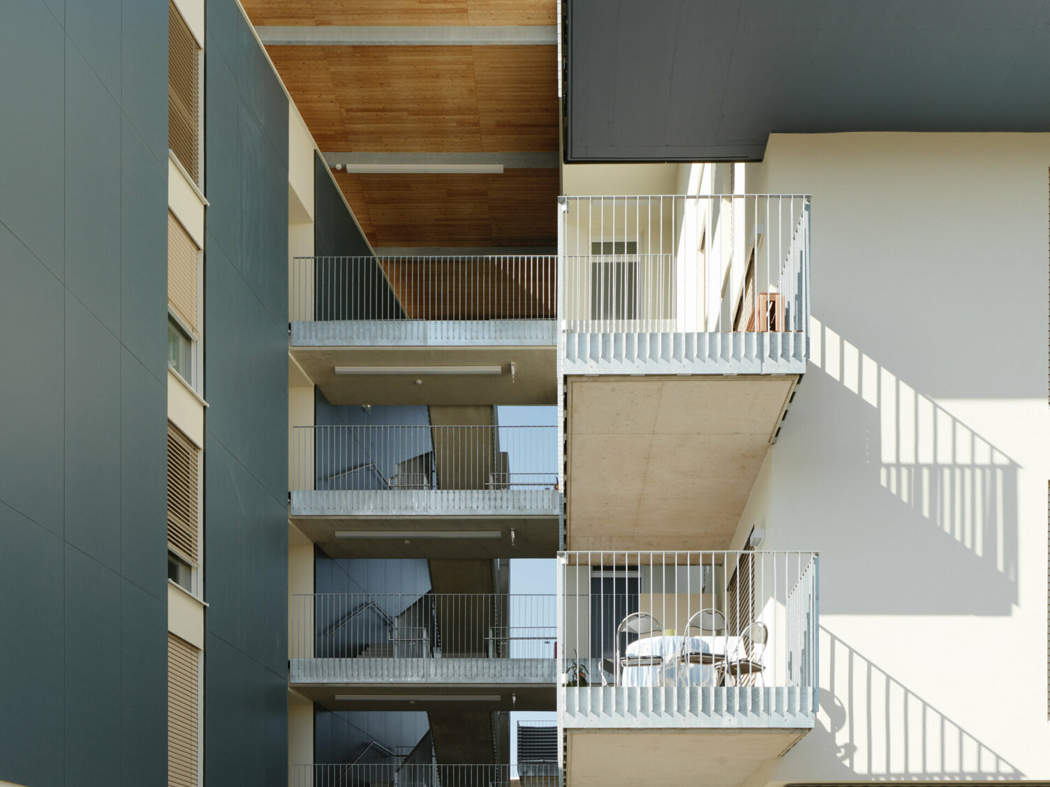 Markus Pernthaler Architekten - Wohnquartier St. Vinzenz - Foto © Ott
