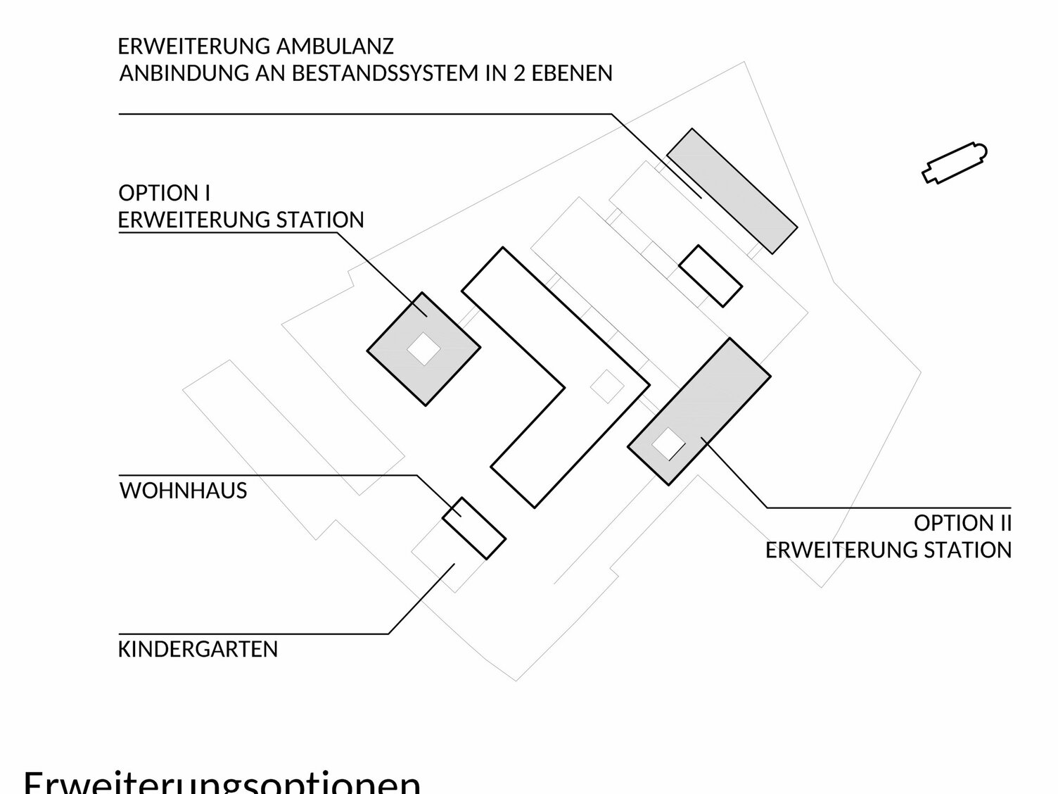Markus Pernthaler Architekten -Wettbewerb- Leitspital-Region-Liezen - Plan © MPA