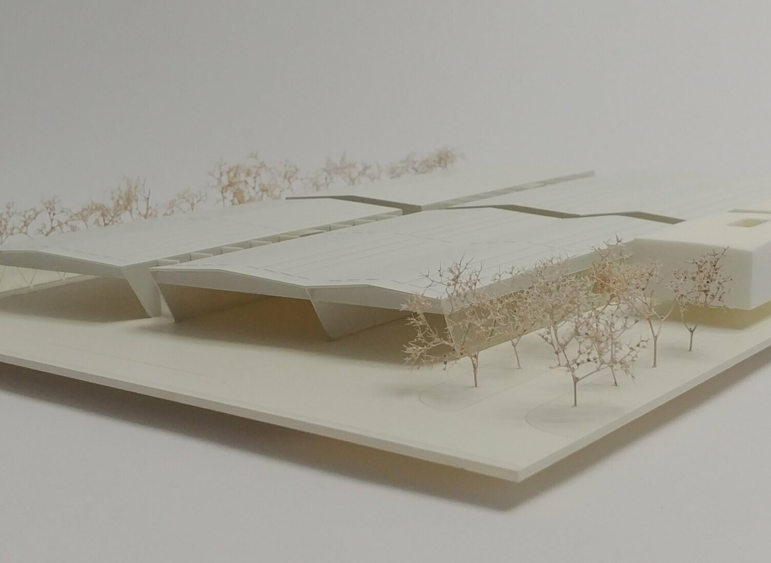 Markus Pernthaler Architekten - Busbetriebshof - Graz - Modell © MPA