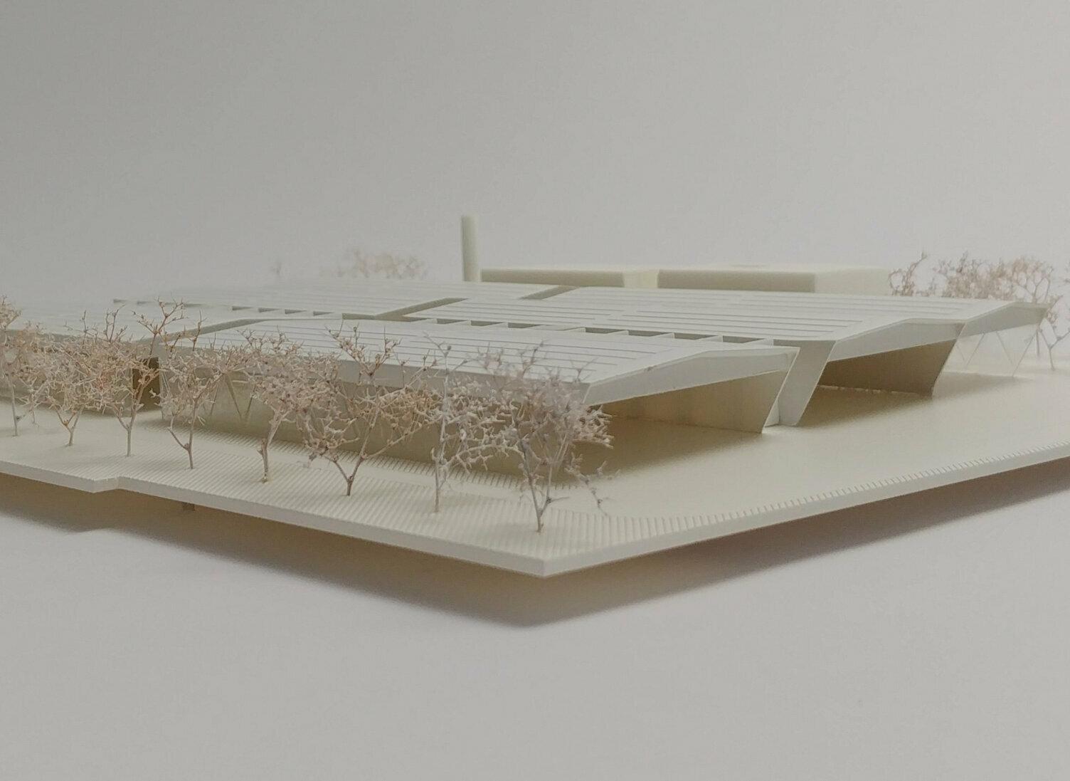 Markus Pernthaler Architekten - Busbetriebshof - Graz - Modell © MPA