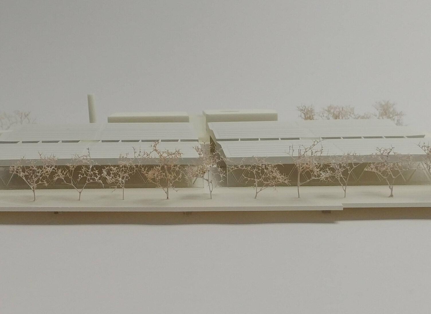Markus Pernthaler Architekten - Busbetriebshof - Graz - Modell © MPA