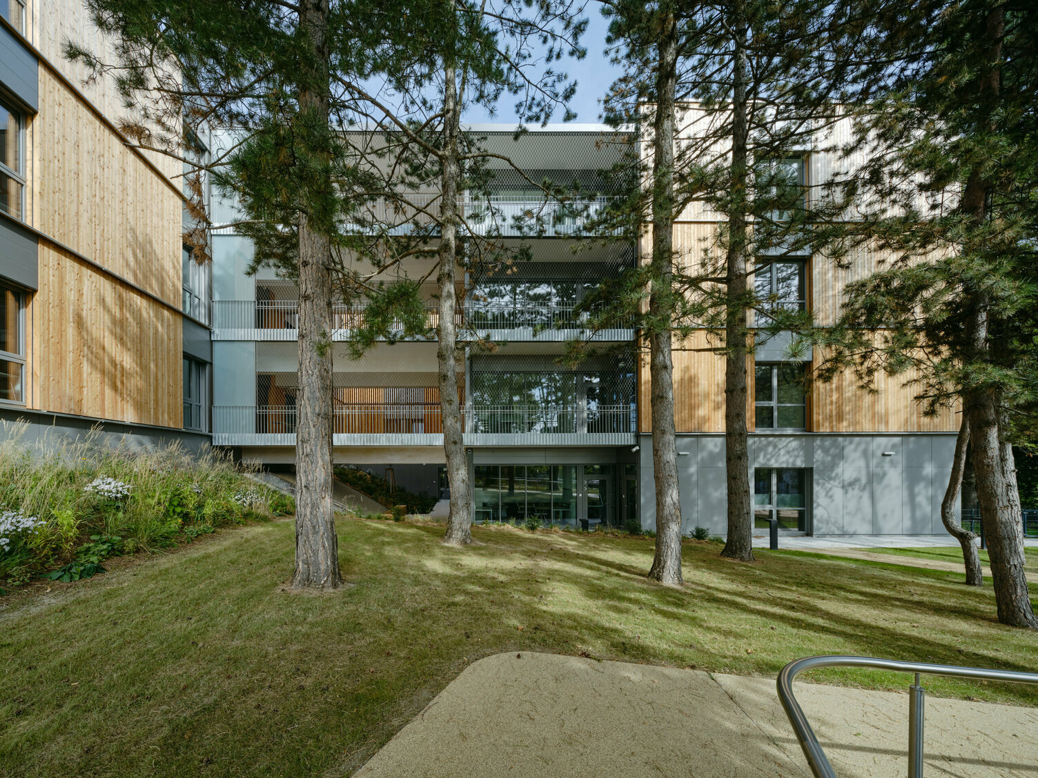 Markus Pernthaler Architekten - Klinik Ottakring 3. Psychiatrie - Foto © Ott