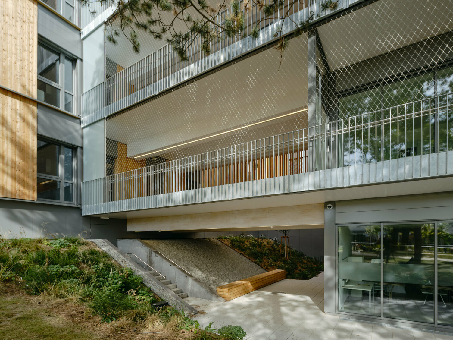 Markus Pernthaler Architekten - Klinik Ottakring 3. Psychiatrie - Foto © Ott