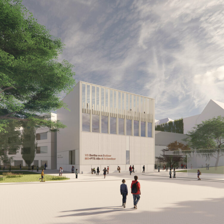Markus Pernthaler Architekten - WB Bertha und Albert - Render © Markus Pernthaler Architekten