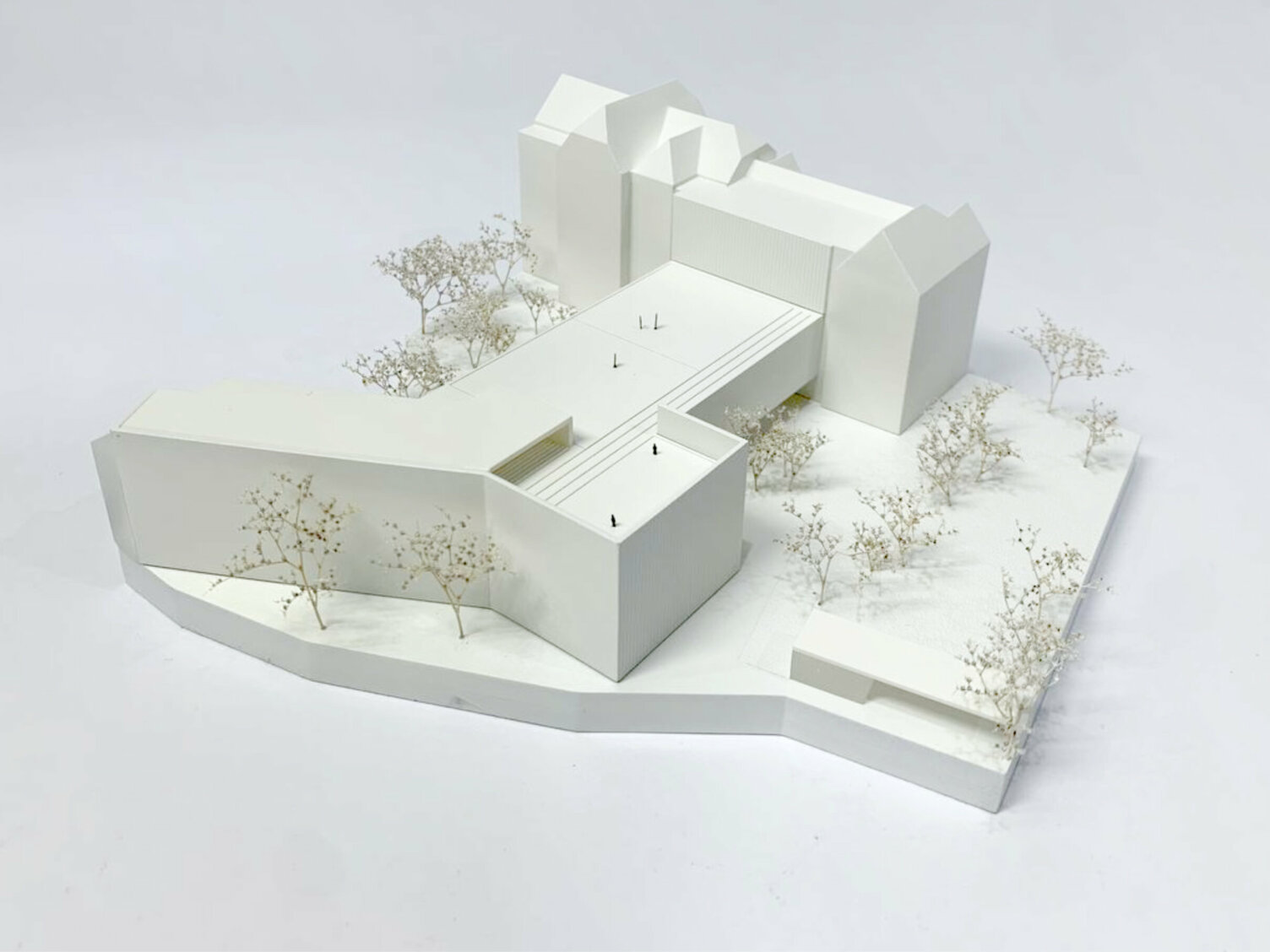 Markus Pernthaler Architekten - Wettbewerb Bertha und Albert - Modell © MPA