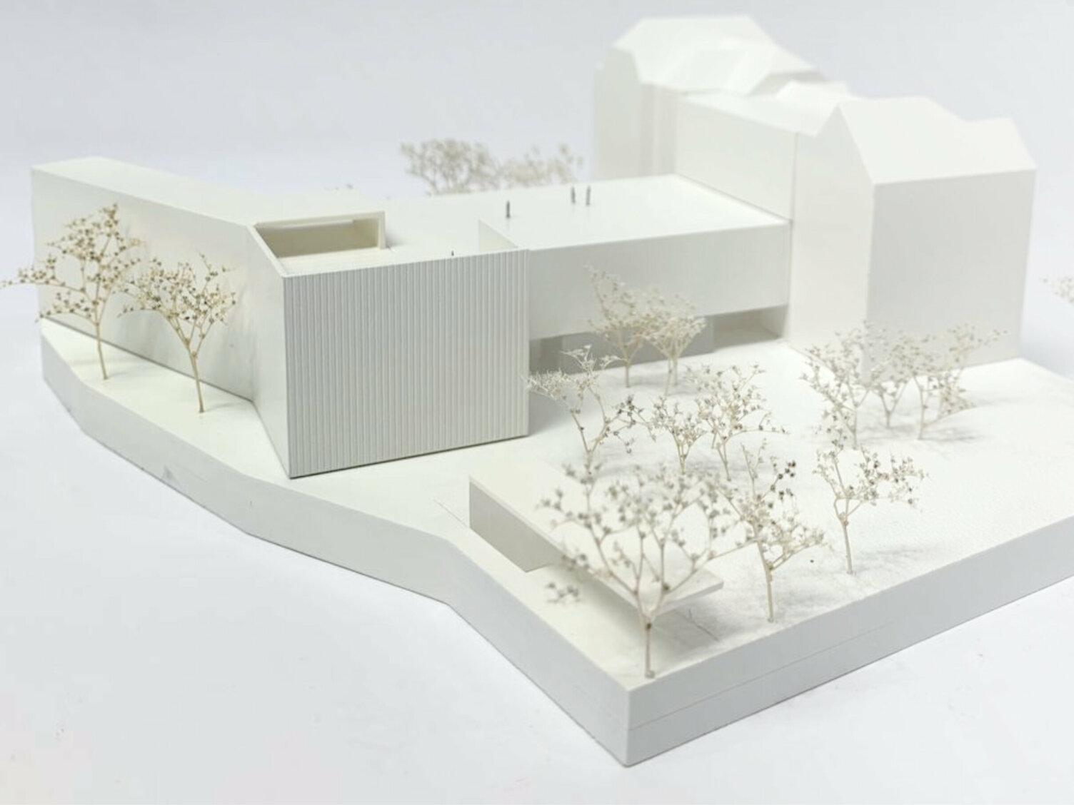 Markus Pernthaler Architekten - Wettbewerb Bertha und Albert - Modell © MPA