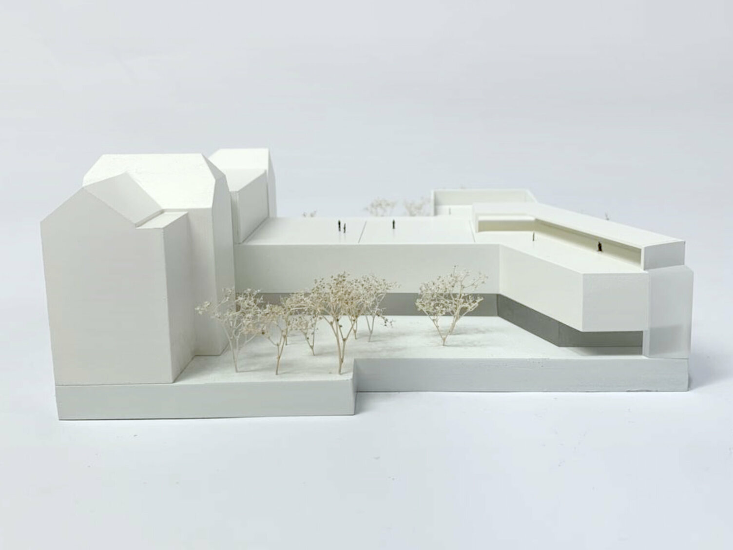 Markus Pernthaler Architekten - Wettbewerb Bertha und Albert - Modell © MPA