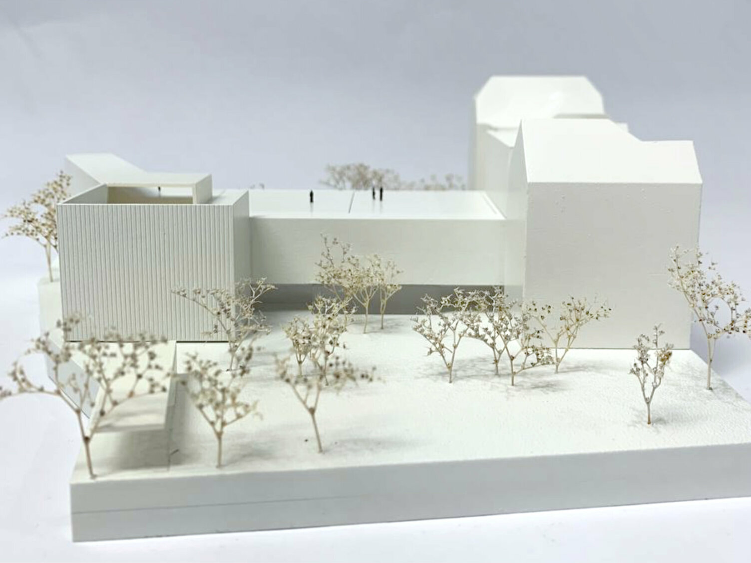 Markus Pernthaler Architekten - Wettbewerb Bertha und Albert - Modell © MPA