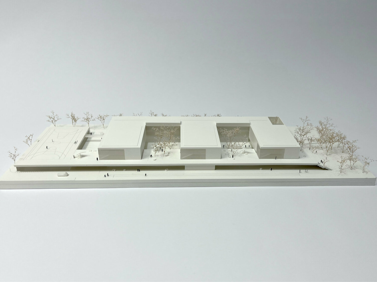 Markus Pernthaler Architekten - Wettbewerb BG BRG Gerasdorf - © MPA
