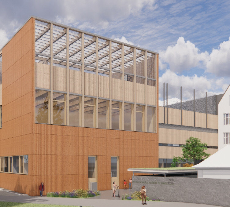 Markus Pernthaler Architekten - WB Bertha und Albert - Render © Markus Pernthaler Architekten