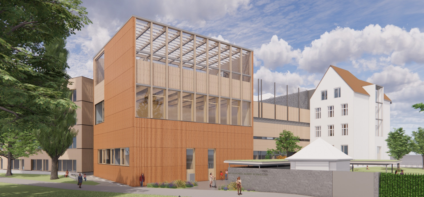 Markus Pernthaler Architekten - WB Bertha und Albert - Render © Markus Pernthaler Architekten